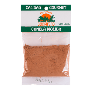 CANELA MOLIDA HORIZONTE CAMPIRANO BOLSA 50  GR.