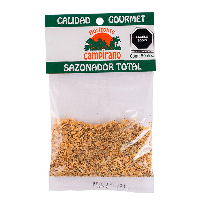 SAZONADOR TOTAL HORIZONTE CAMPIRANO BOLSA 50  GR.