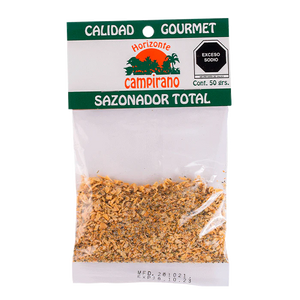 SAZONADOR TOTAL HORIZONTE CAMPIRANO BOLSA 50  GR.