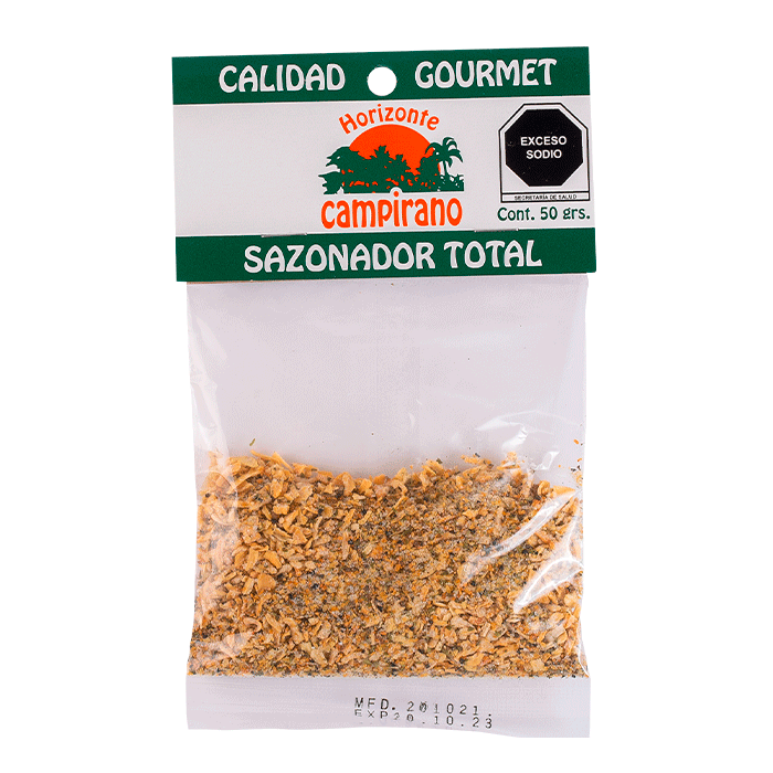 SAZONADOR TOTAL HORIZONTE CAMPIRANO BOLSA 50  GR.