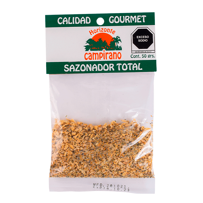 SAZONADOR TOTAL HORIZONTE CAMPIRANO BOLSA 50  GR.