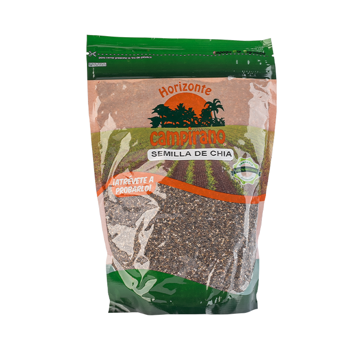 SEMILLA DE CHIA HORIZONTE CAMPIRANO POUCH 600  GR.