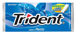 TRIDENT EVUP SABOR MENTA 1  PZA.