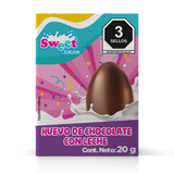 HUEVITO DE CHOCOLATE CON SORPRESA NIÑA 20 GRS 20  GR.