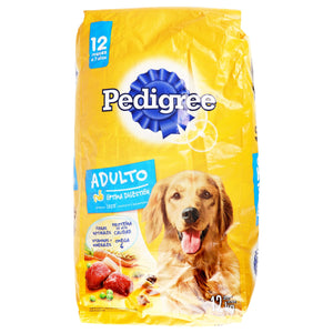 ALIMENTO PARA PERRO PEDIGREE ADULTO 21% PROTEÍNA BULTO 12  KG.