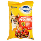 ALIMENTO PARA PERRO PEDIGREE RAZAS PEQUEÑAS 23% PROTEÍNA BOLSA 420  GR.