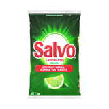 DETERGENTE EN POLVO PARA TRASTES LIMON  SALVO 1  KG.