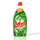 DETERGENTE LIQUIDO LAVATRASTES SALVO LIMON 300  ML.