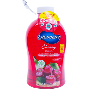 JABON LIQUIDO BLUMEN ANTIBACTERIAL CHERRY BLOSSOM 2.100  LT.