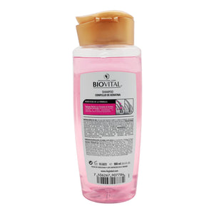 SHAMPOO BIOVITAL COMPLEJO DE KERATINA ANTI-QUIEBRE 900  ML.