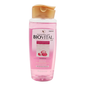 SHAMPOO BIOVITAL COMPLEJO DE KERATINA ANTI-QUIEBRE 900  ML.