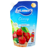 JABÓN LÍQUIDO PARA MANOS BLUMEN ANTIBACTERIAL EXTRA SUAVE CHERRY 525  ML.