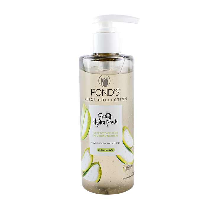 LIMPIADOR FACIAL POND´S FRUITY HYDRA FRESH ALOE 200  ML.