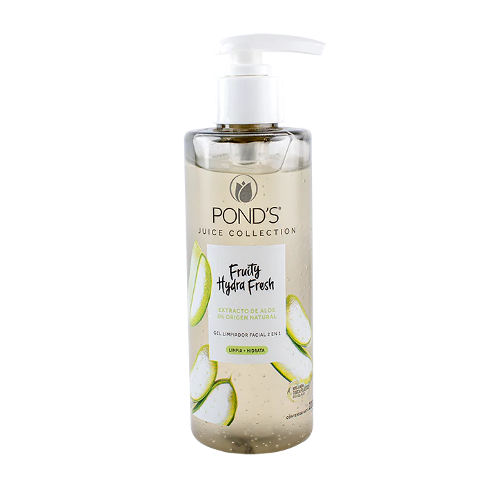 LIMPIADOR FACIAL POND´S FRUITY HYDRA FRESH ALOE 200  ML.