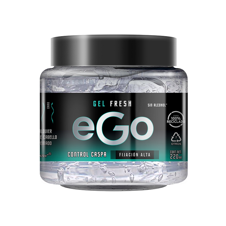 GEL PARA CABELLO EGO CONTROL CASPA FRESH 220  ML.