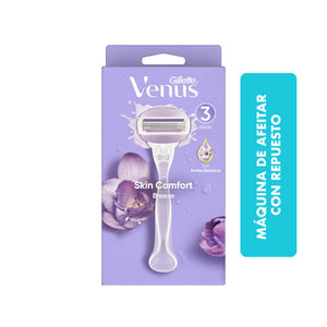 GILLETTE VENUS BREEZE MAQUINA PARA AFEITAR 2 EN 1 RECARGABLE 3 HOJAS 1  PZA.