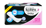 PANTIPROTECTORES KOTEX UNIKA DIARIOS REGULARES 22  PZA.