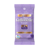 PAPEL HIGIENICO HUMEDO KLEENEX COTTONELLE FRESH POCKET 10  PZA.