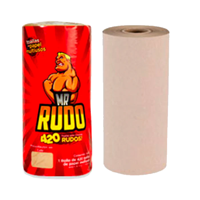 TOALLA DE PAPEL MULTIUSOS MR. RUDO 420 HOJAS 1  PZA.