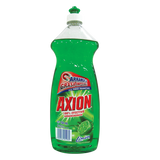 DETERGENTE LIQUIDO  LAVATRASTES AXION LIMON 750  ML.