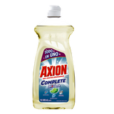 DETERGENTE LIQUIDO LAVATRASTES AXION COMPLETE TRICLORO 640  ML.