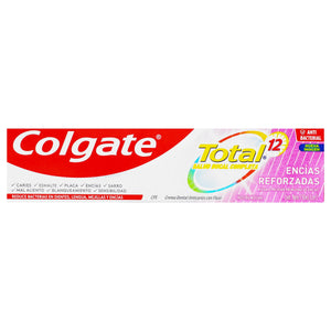 CREMA DENTAL ANTICARIES COLGATE TOTAL 12 ENCÍAS SALUDABLES 150  ML.