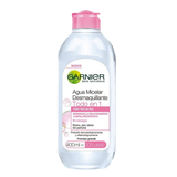 AGUA MICELAR GARNIER DESMAQUILLANTE TODO EN 1 400  ML.