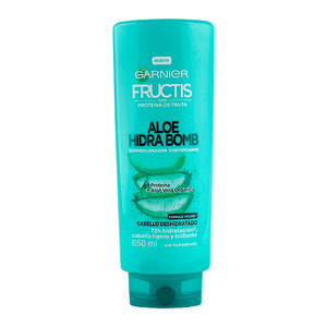 SHAMPOO FRUCTIS ALOE HIDRA BOMB CABELLO DESHIDRATADO FORTIFICANTE 2 EN 1 650  ML.