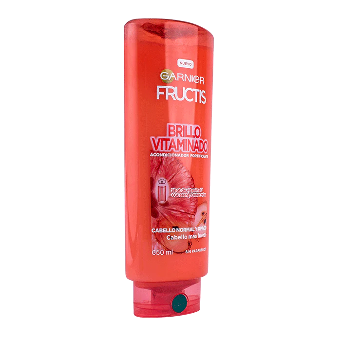 ACONDICIONADOR FRUCTIS BRILLO VITAMINADO 650  ML.