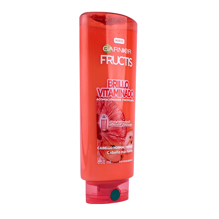 ACONDICIONADOR FRUCTIS BRILLO VITAMINADO 650  ML.