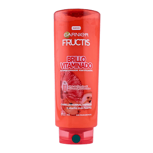 ACONDICIONADOR FRUCTIS BRILLO VITAMINADO 650  ML.