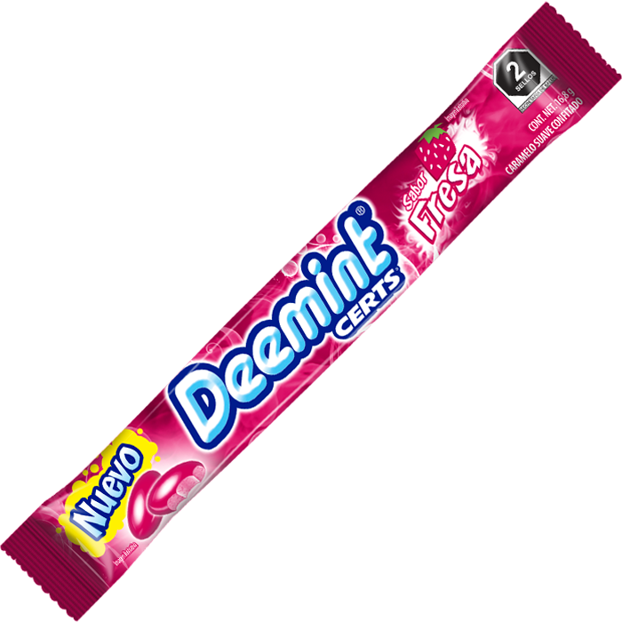 CARAMELO SUAVE DEEMINT CERTS FRESA 16.800  GR.