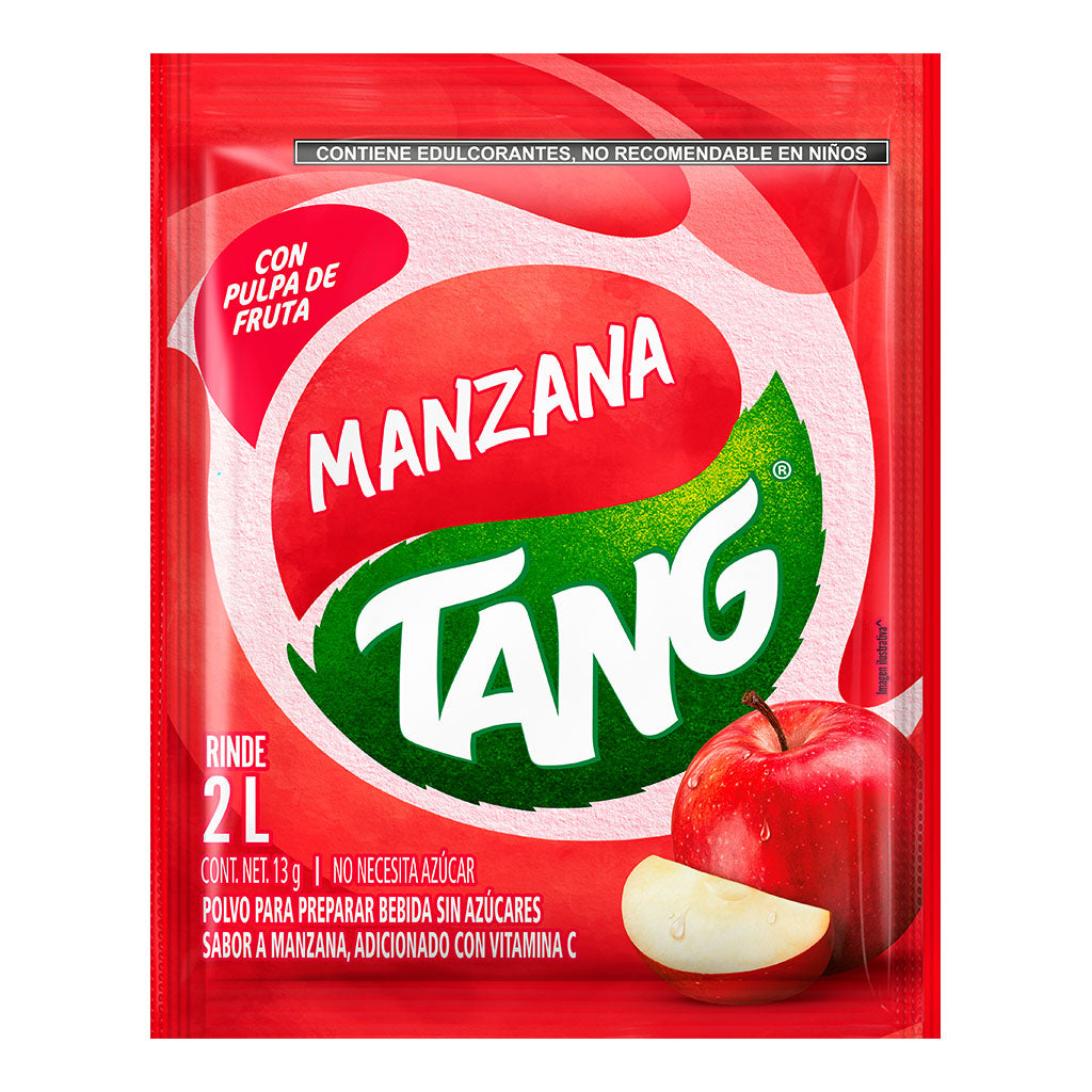 BEBIDA EN POLVO TANG MANZANA 13  GR.