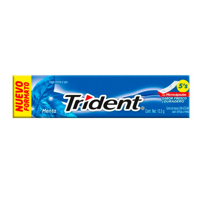 TRIDENT AMERICANO MENTA 13.500  GR.