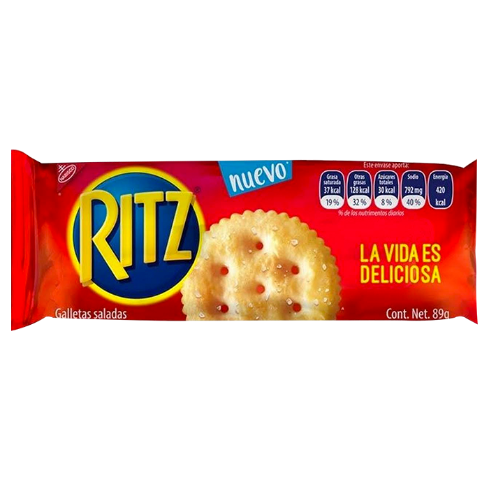 GALLETA RITZ NABISCO ROLLO 89  GR.