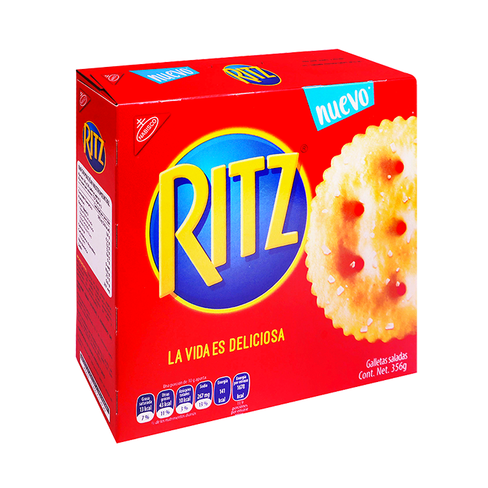 GALLETAS RITZ NABISCO CAJA 356  GR.