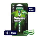 GILLETTE MACH 3 MAQUINA PARA AFEITAR SENSITIVE 1  PZA.