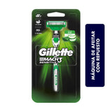 GILLETTE MACH 3 MAQUINA PARA AFEITAR SENSITIVE 1  PZA.