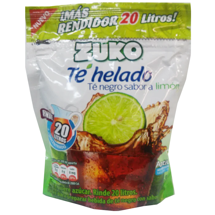 TE ZUKO NEGRO LIMON DOYPACK 200 GRS 200  GR.