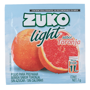 BEBIDA EN POLVO ZUKO LIGHT TORONJA 7  GR.