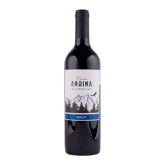 VINO TINTO FINCA ANDINA MERLOT 750  ML.