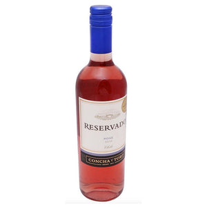 VINO ROSADO RESERVADO CONCHA Y TORO 750  ML.