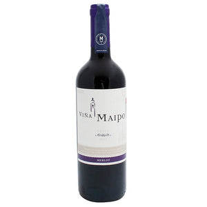 VINO TINTO MAIPO MERLOT VARIETAL 750  ML.