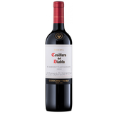 VINO TINTO CABERNET SAUVIGNON 2000. CASILLERO DEL DIABLO 750  ML.