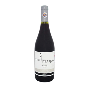 VINO TINTO MAIPO SYRAH VARIENTAL 750  ML.