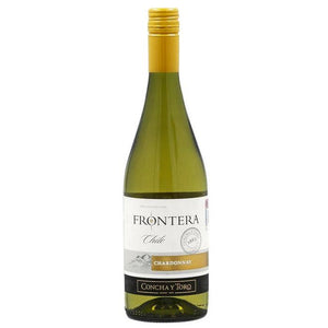 VINO BLANCO CHARDONNAY FRONTERA 750  ML.