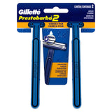 MAQUINA GILLETTE PRESTOBARBA PIEL SENSIBLE 2  PZA.