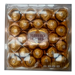 CHOCOLATE FERRERO  ROCHER ESTUCHE 24  PZA.