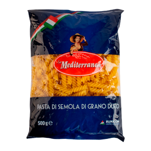 PASTA FUSILLI LA MEDITERRANEA 500  GR.