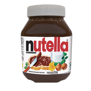 CREMA DE AVELLANAS NUTELLA 1  KG.